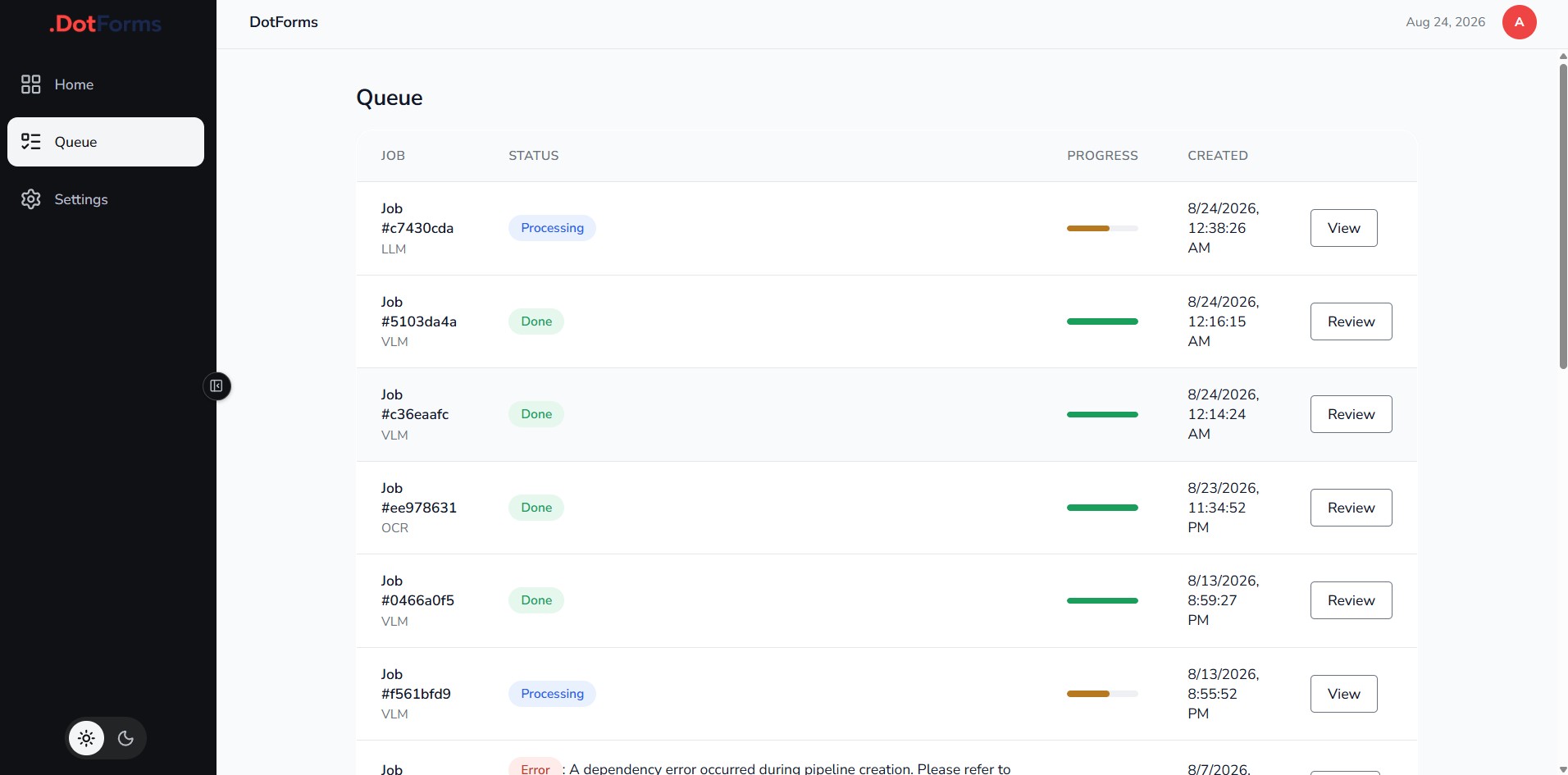 DotForms screenshot 2